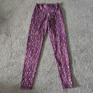 Sparkling Purple Womens Leggings
